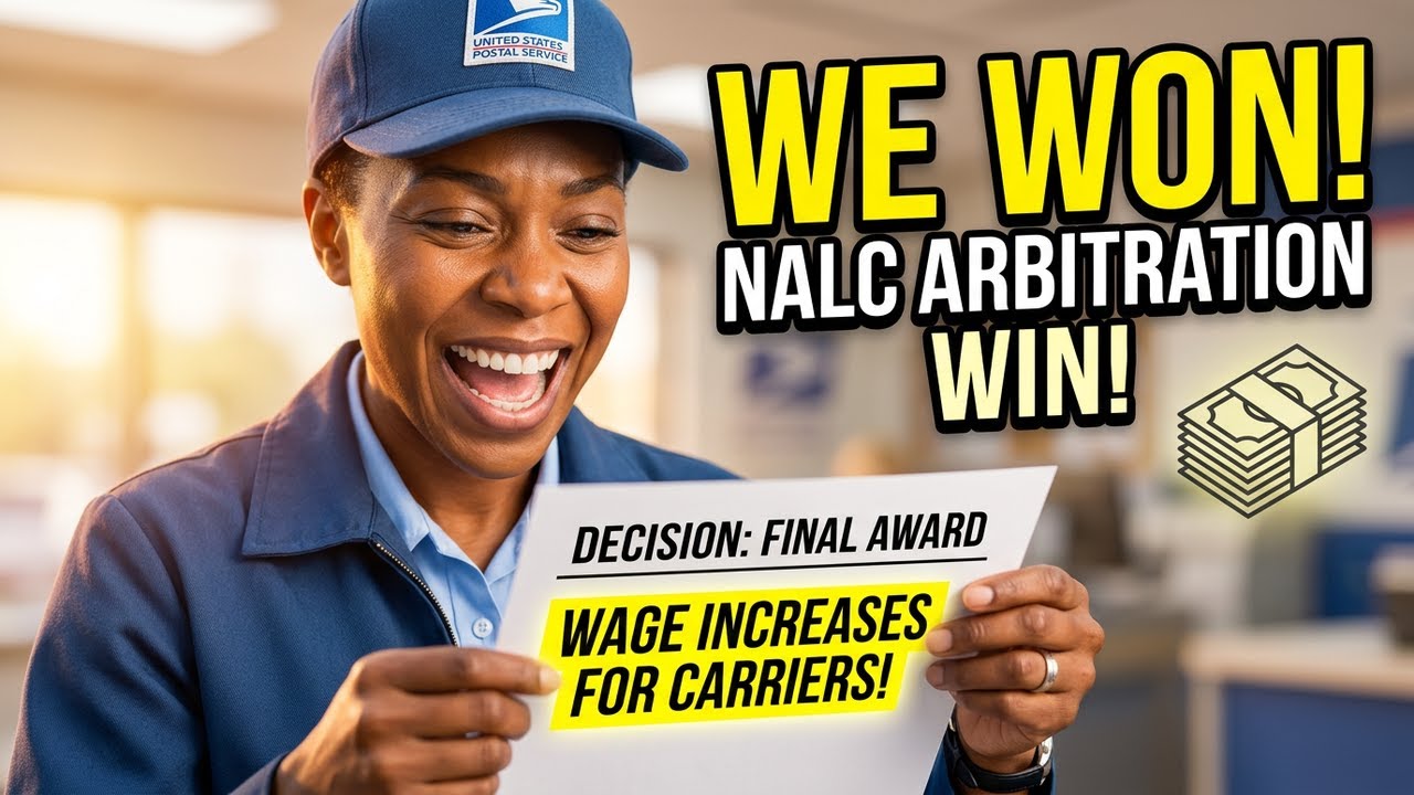 📬NALC Arbitration Results Revealed | Postal Workers Win Big?📬