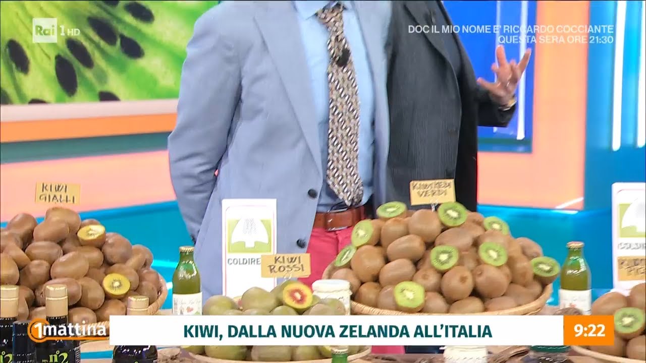 Kiwi italiani: produzione in calo - Unomattina 04/03/2026