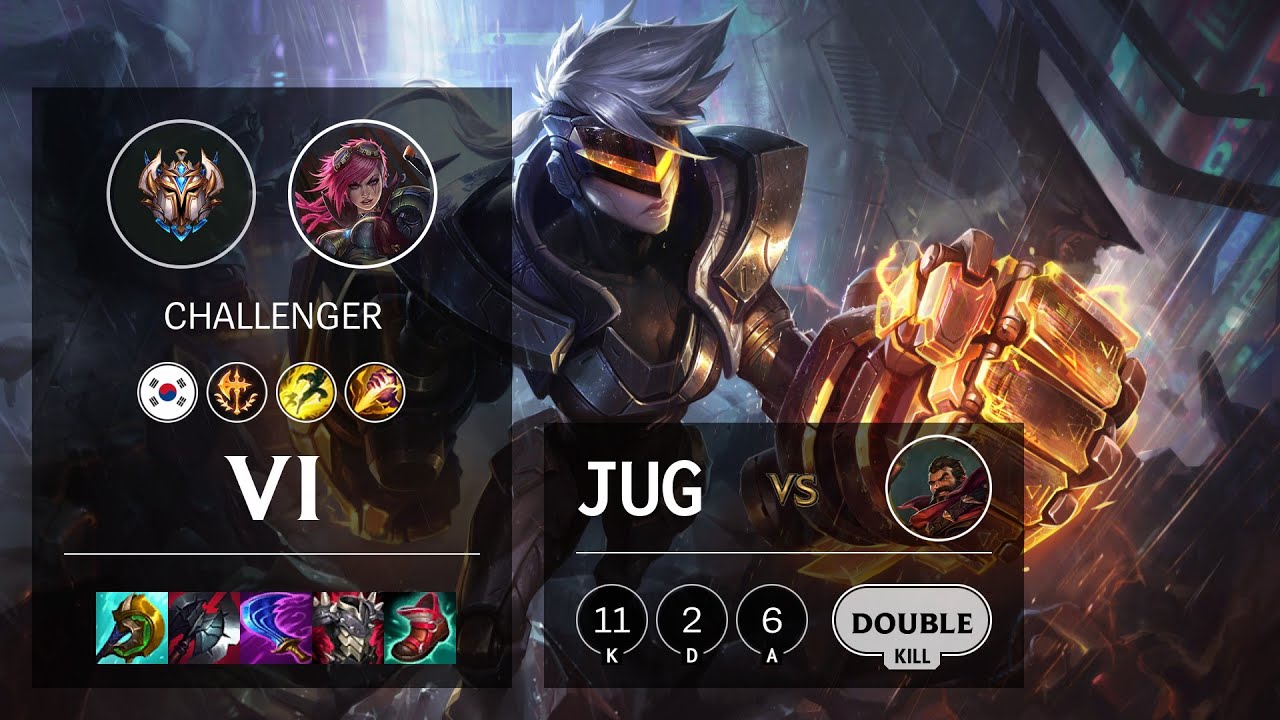 Vi Jungle vs Graves - KR Challenger Patch 11.20
