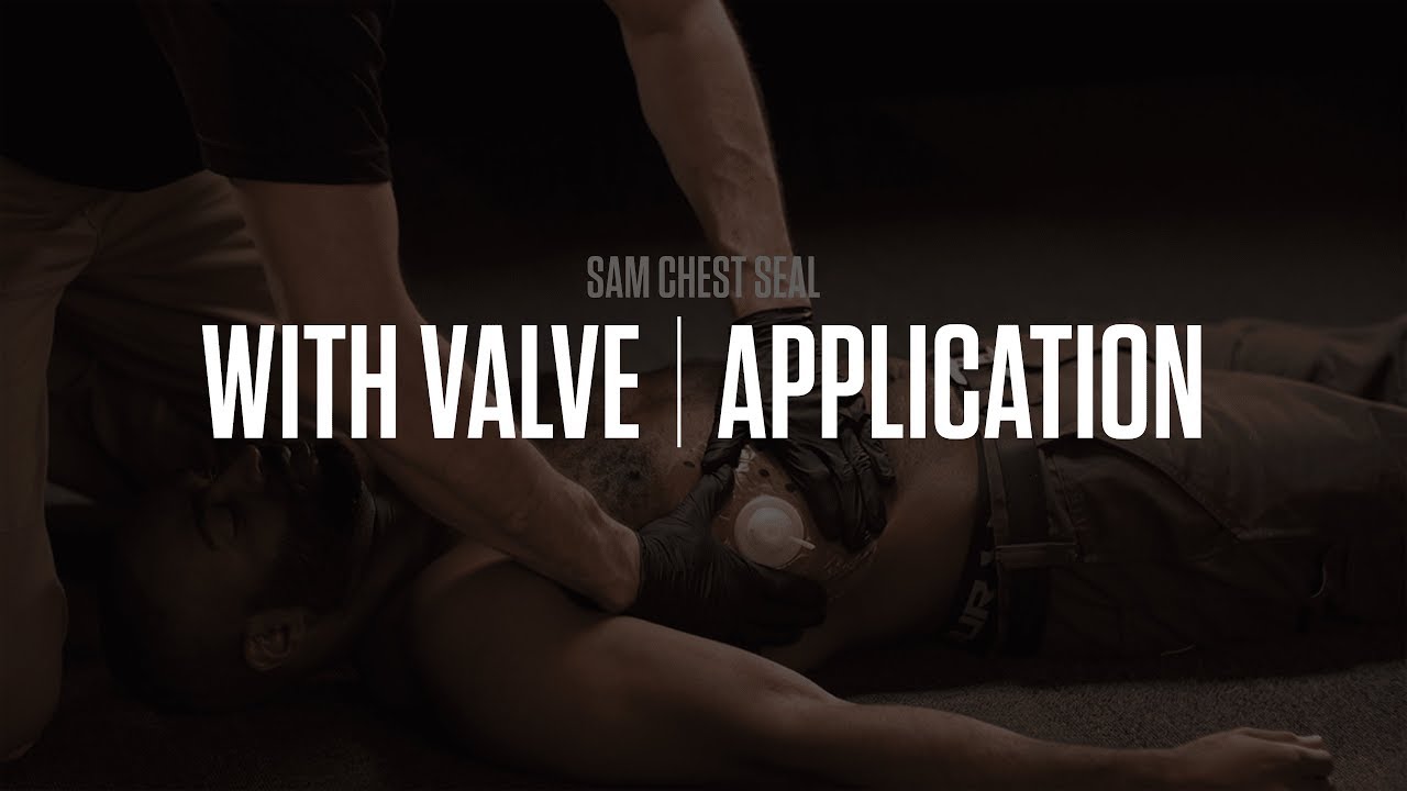 SAM® Chest Seal Training | With Valve | SAM Medical