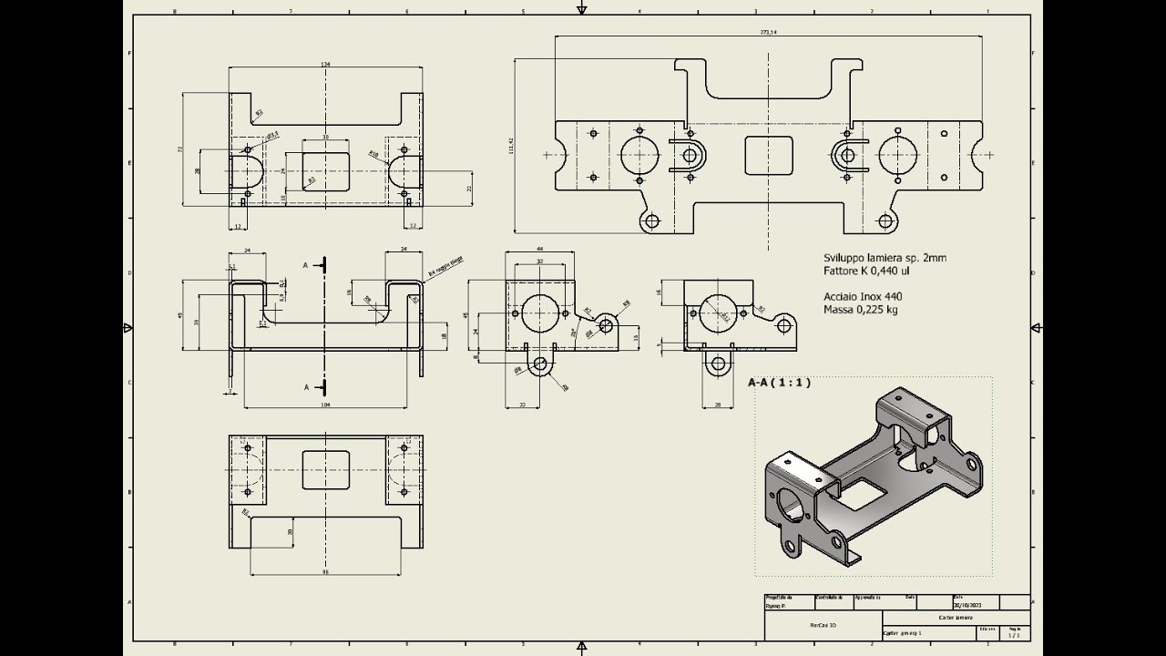 Pier CAD 3D - Corso base Inventor Pro (video2/27 /A ITA)