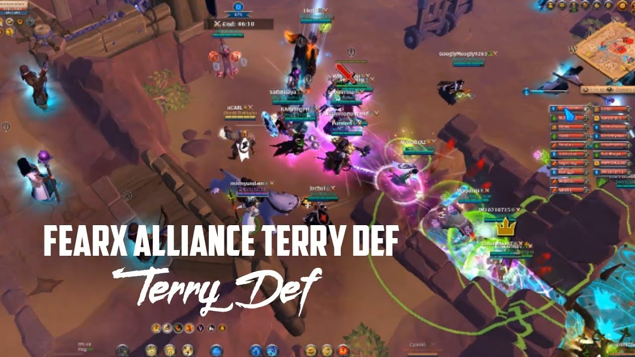 FearX Alliance Terry Def - Albion Online