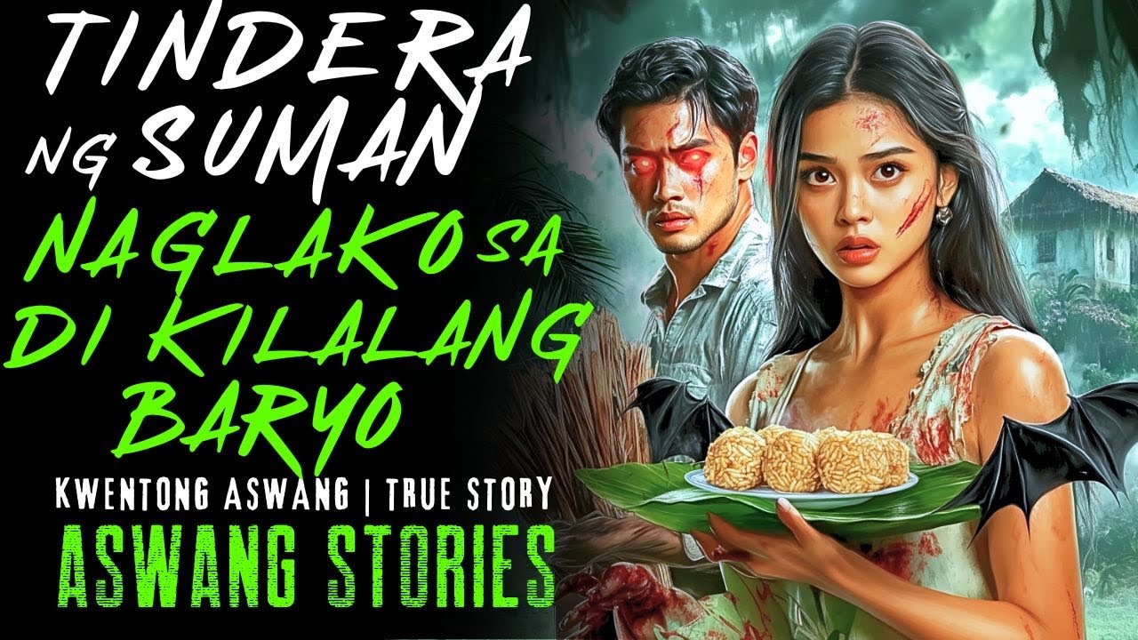 TINDERA NG SUMAN NAGLAKO SA DI KILALANG BARYO I Kwentong Aswang I True Story