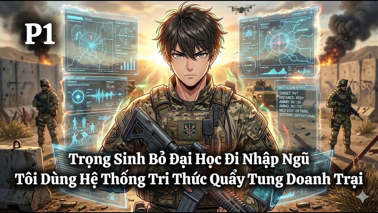 Trọng Sinh Bỏ Đại Học Đi Nhập Ngũ, Tôi Dùng Hệ Thống Tri Thức Quẩy Tung Doanh Trại | P1