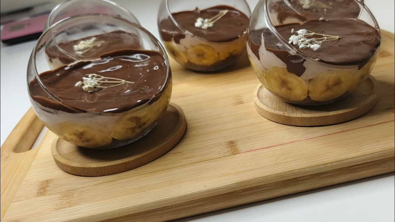 تحلية راقية بذوق البنان ( الموز )و القهوة بنينة تسخف 😍😍 تحليات رمضان 2026 