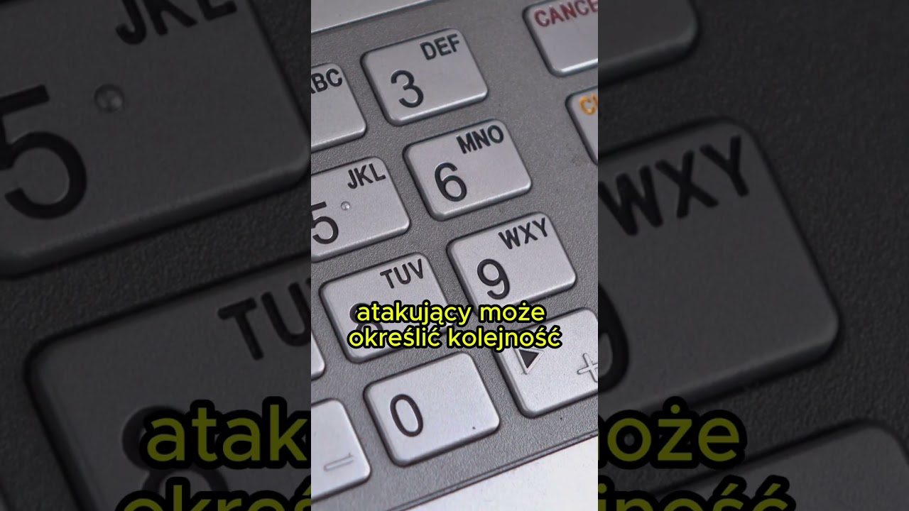 🎯 Ciepło zdradza Tw&oacute;j PIN #cyberbezpieczeństwo #bezpieczeństwo #cybertips