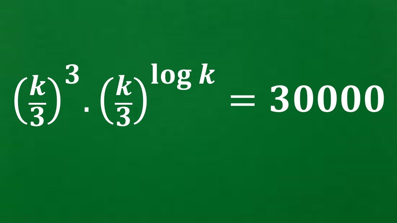 Harvard Final Year Math Examination | Solve For 