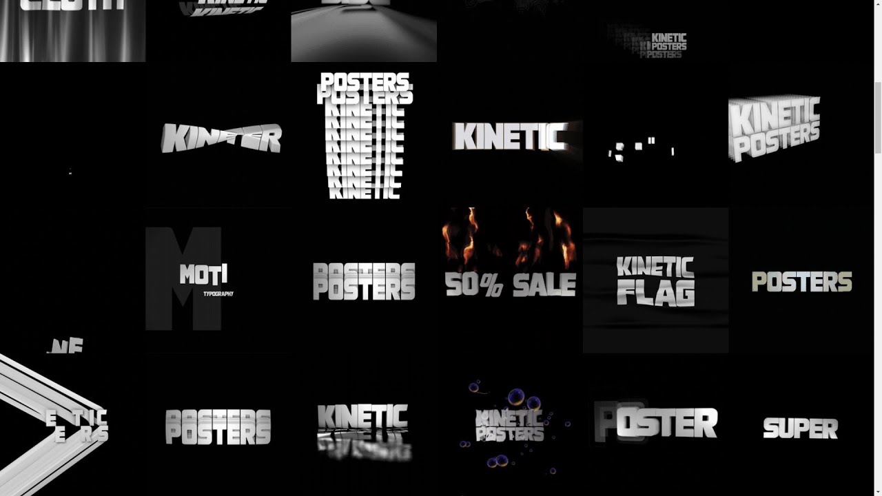 PACK DE TEXTO ANIMADO GRATUITO (AFTER EFFECTS) - FREE