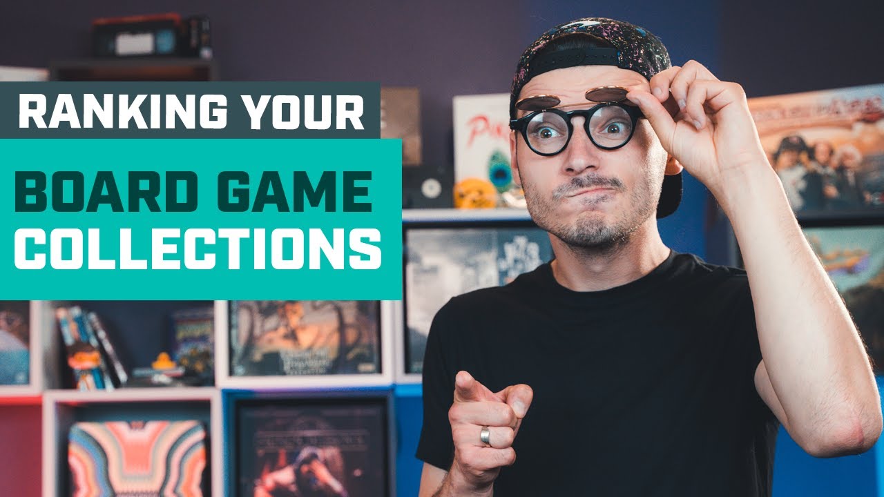 Ranking your Best Board Games (Shelfies)