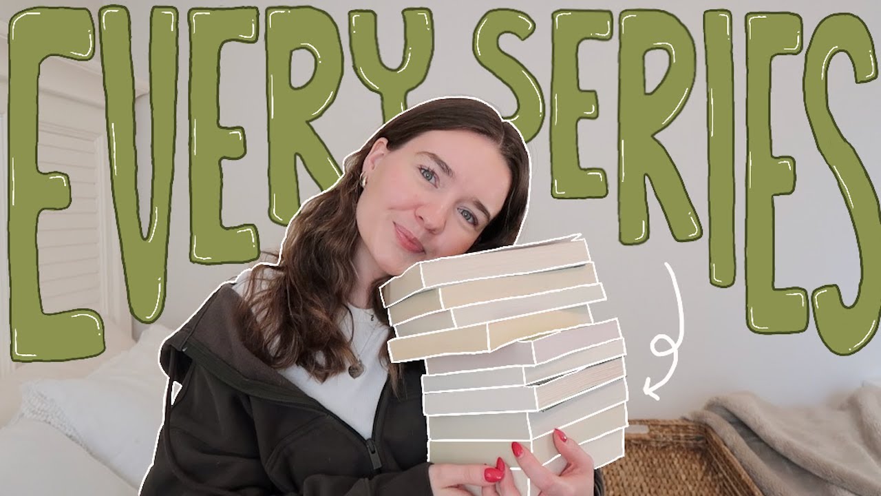 *attempting* to finish every series i'm in the middle of 📚💫 | spoiler free reading vlog