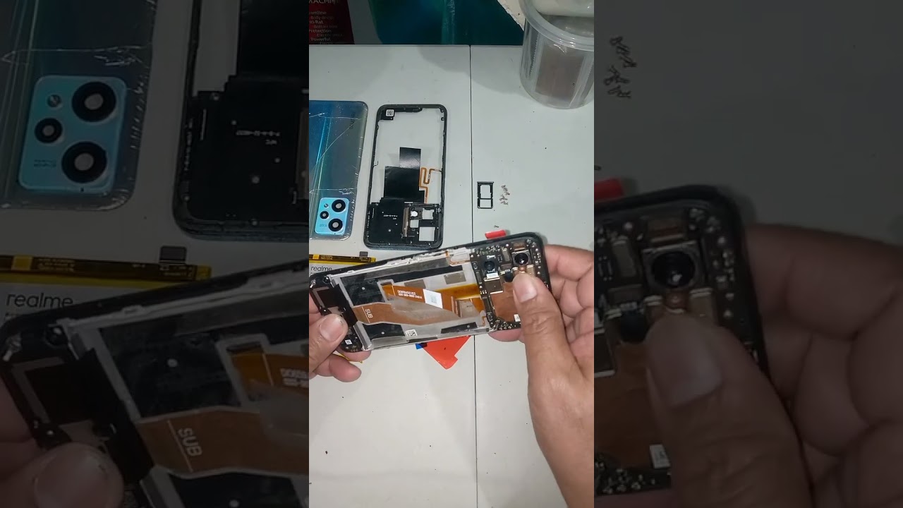 Realme 9pro change lcd repair done