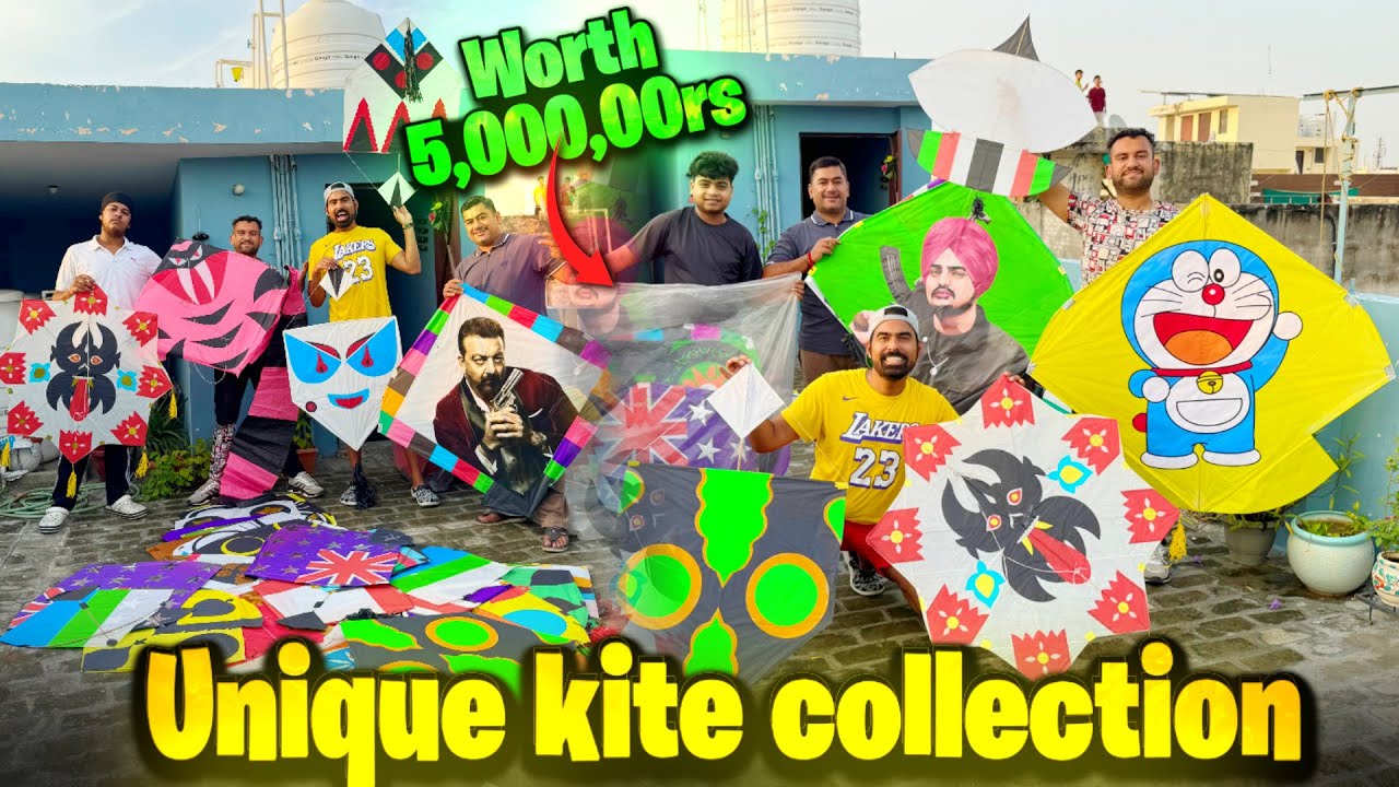 INDIA's BIGGEST KITE COLLECTION 🪁- Worth 5,00,000Rs😱🚨