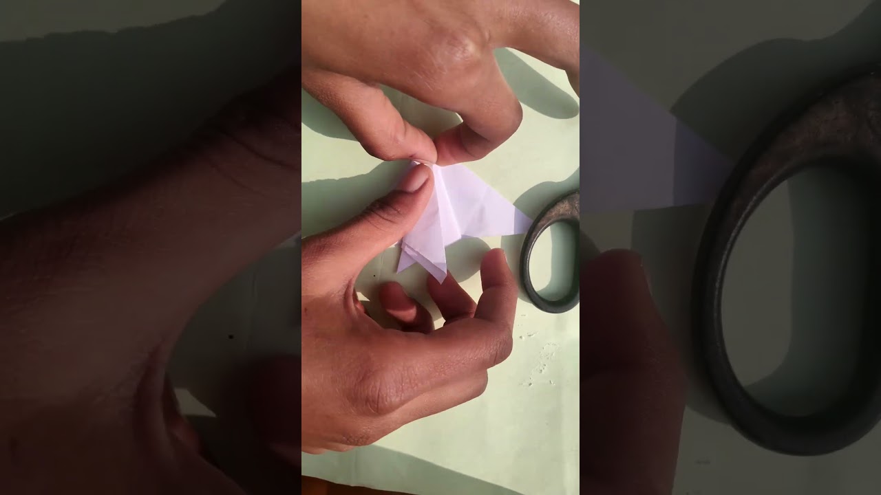 Origami easy fish 🐟| cute paper craft for kids. 