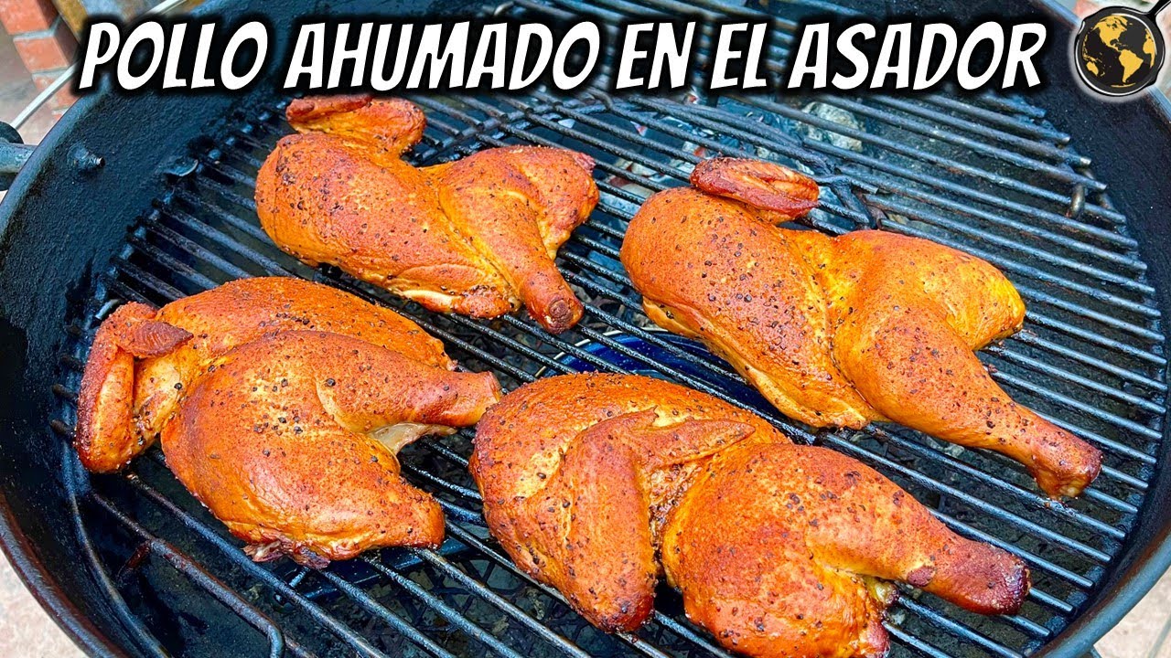 Como hacer el Mejor POLLO Ahumado en el Asador | Cocina Universal