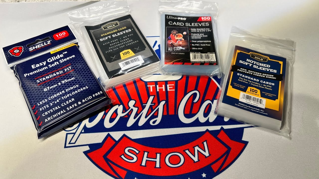 Sports Card Sleeve Product Showdown -- which penny sleeve is the best?