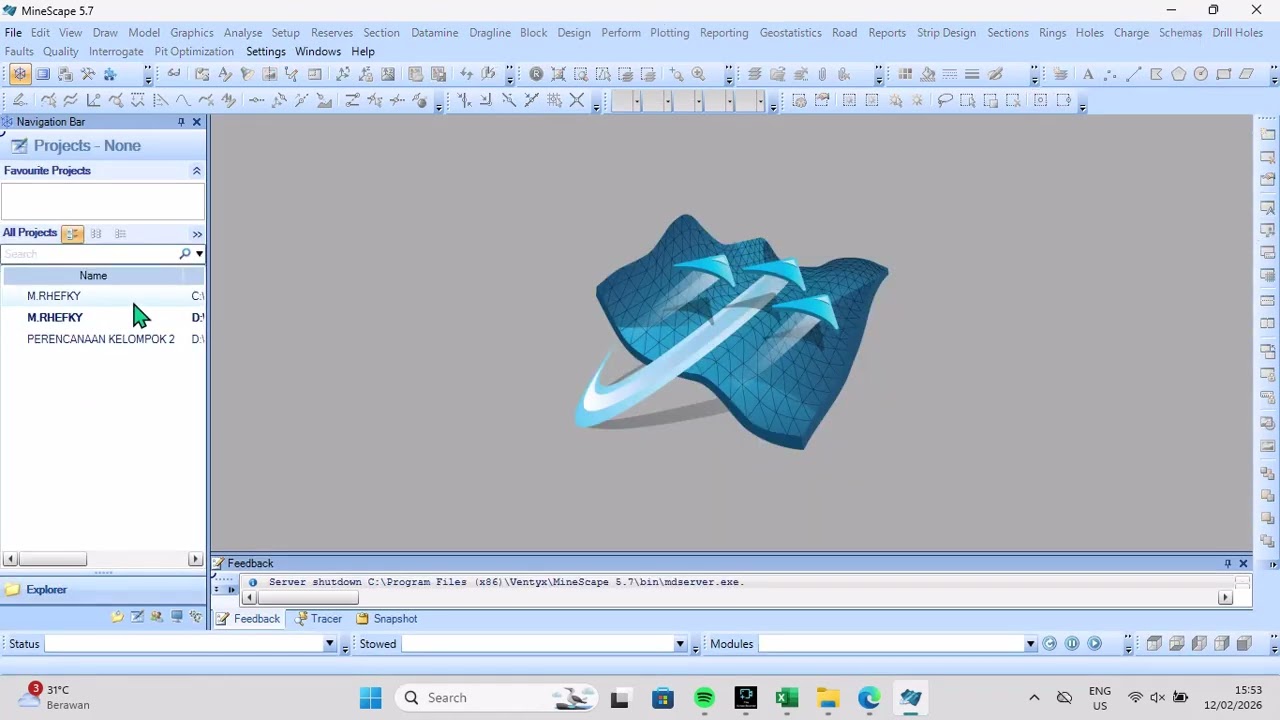 Tutorial minescpe 5.7