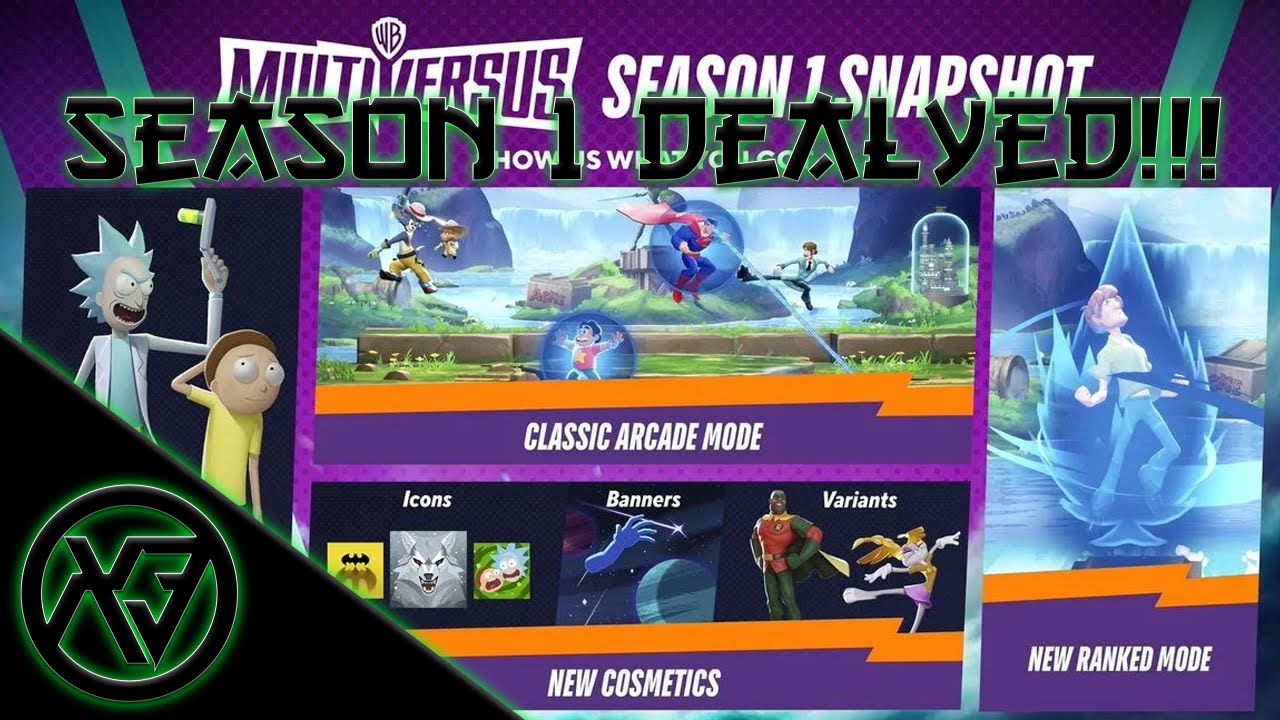 Season 1 Delayed!!! | Multiversus Live Gameplay