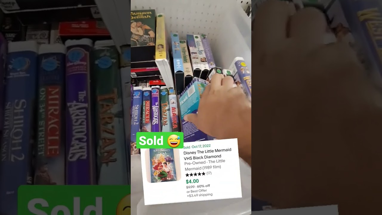 Редкая видеокассета Disney продаётся за тысячи долларов на eBay
