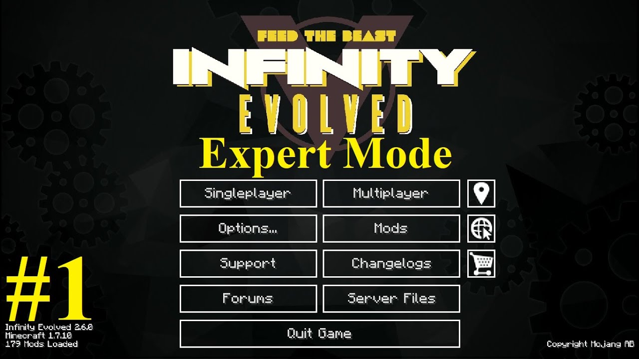 Feed The Beast - Infinity Evolved Let's Play, Expert Mode Ep 01