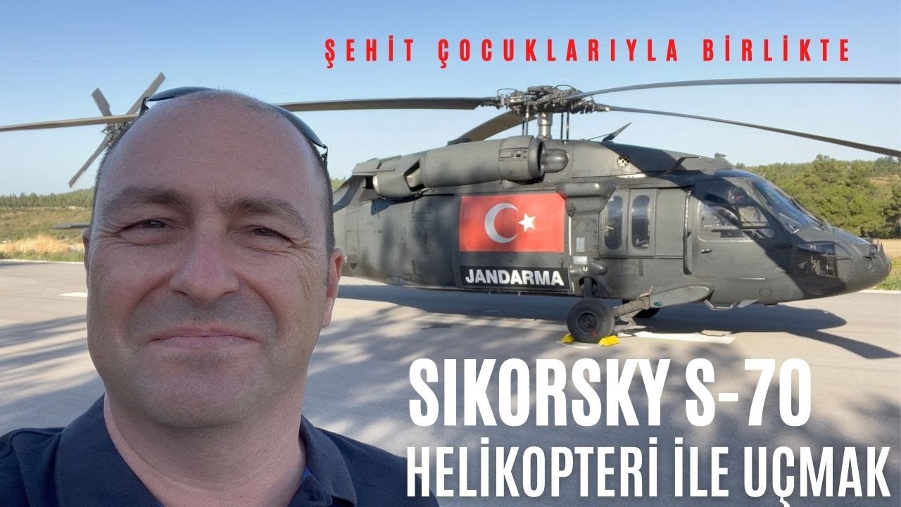 Sikorsk y S-70 BlackHawk ile uçmak #polishavacılık #jandarma #izmirairshow