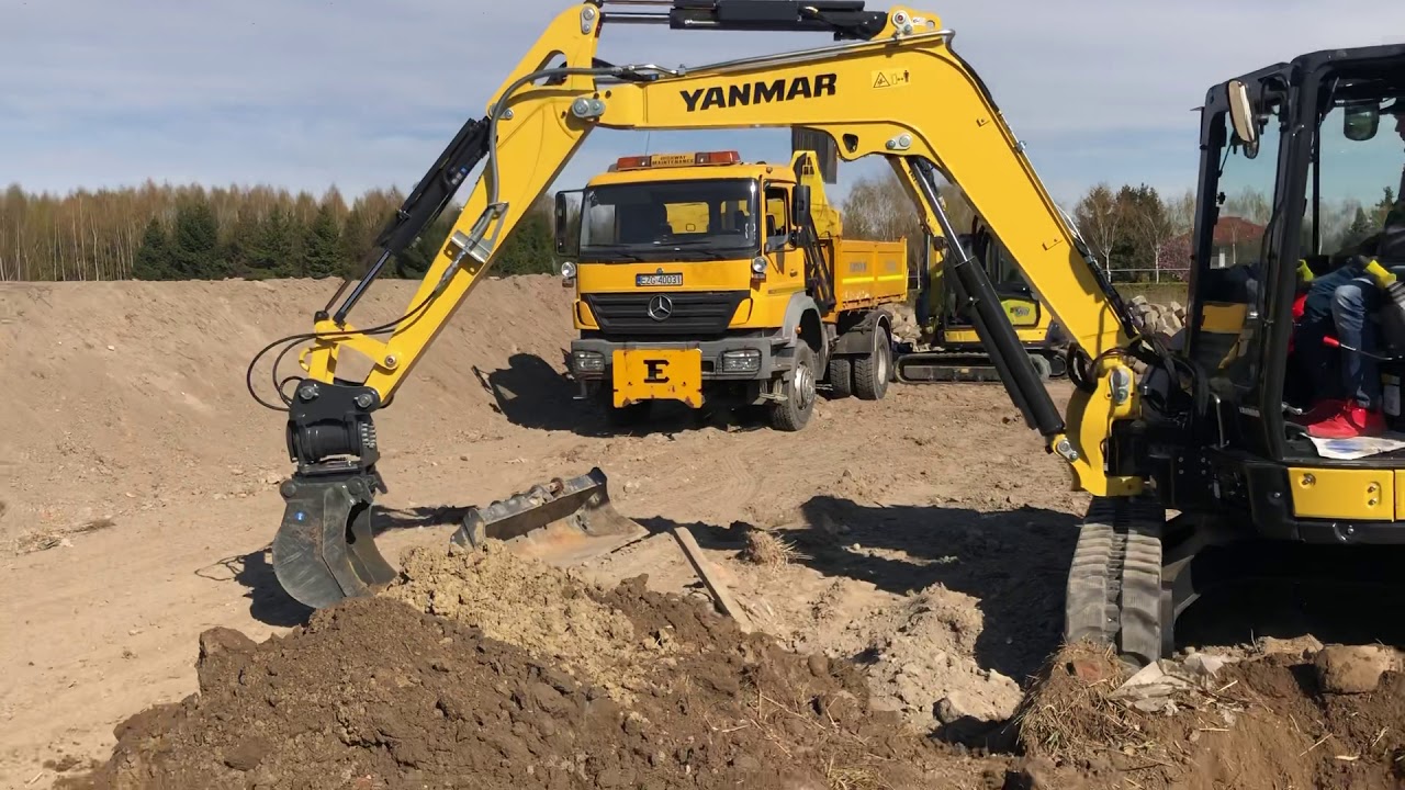 Yanmar vio50-6 Powertilt
