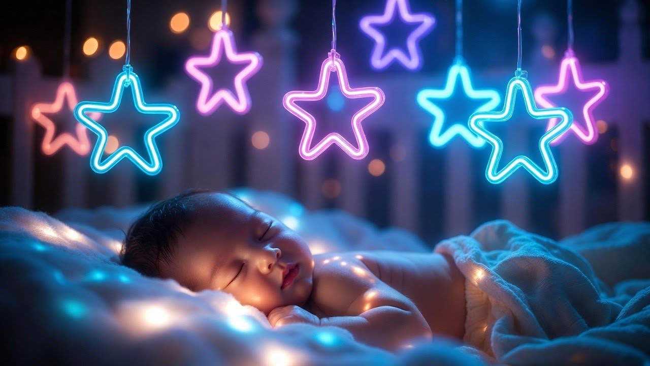 Mozart Dream Patterns 🎹🌙 | 10 Minutes Gentle Piano Baby Sleep Music