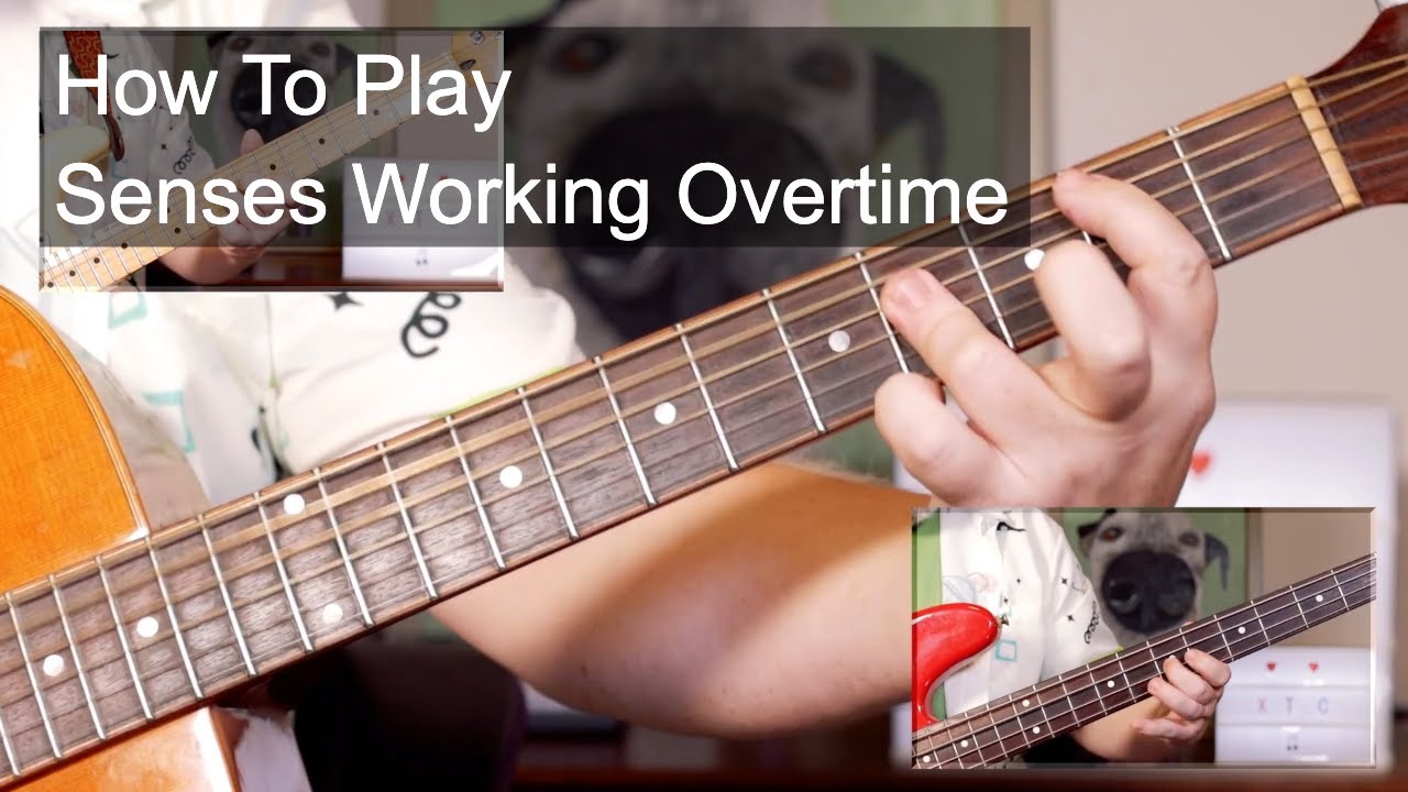 'Senses Working Overtime' XTC Guitar & Bass Lesson