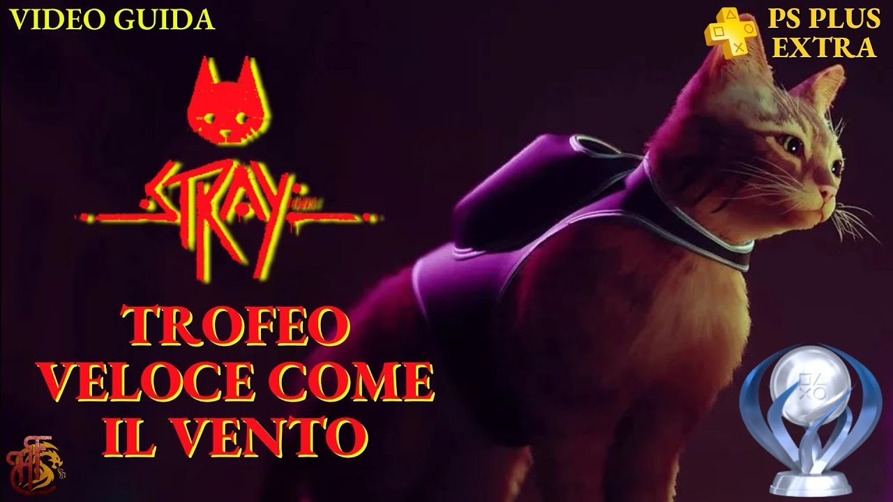 Come ottenere il Trofeo VELOCE COME IL VENTO - STRAY - Video Guida ITA