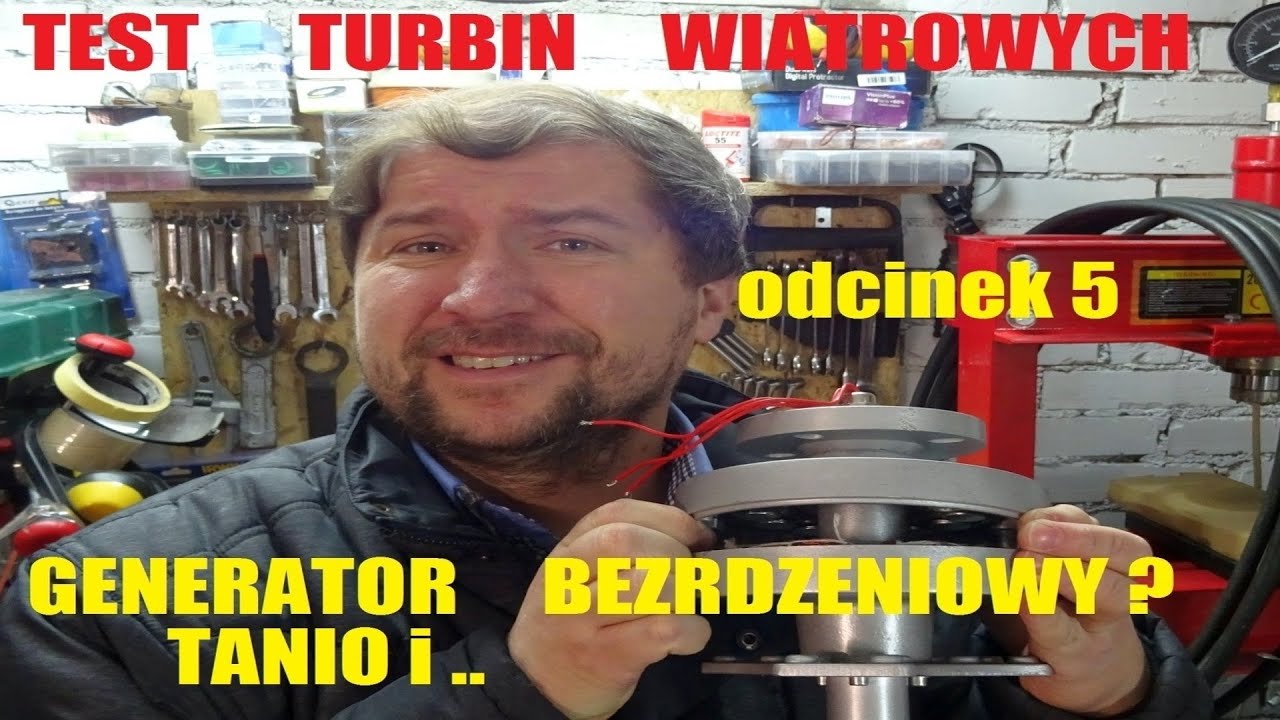 Test Turbin Wiatrowych - Generator Bezrdzeniowy z Turbiny X3 S SX3 400-2500W Chińska Myśl Techniczna