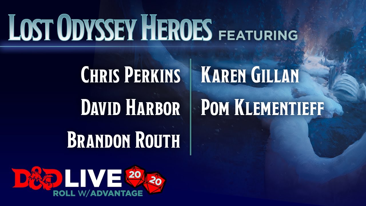 Lost Odyssey Heroes - D&D Live 2020