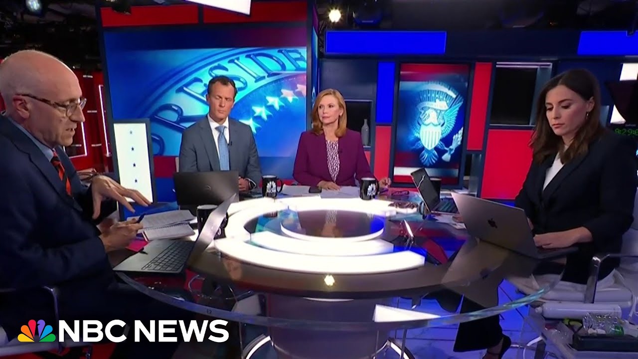 NBC News correspondents examine Trump statements on election integrity