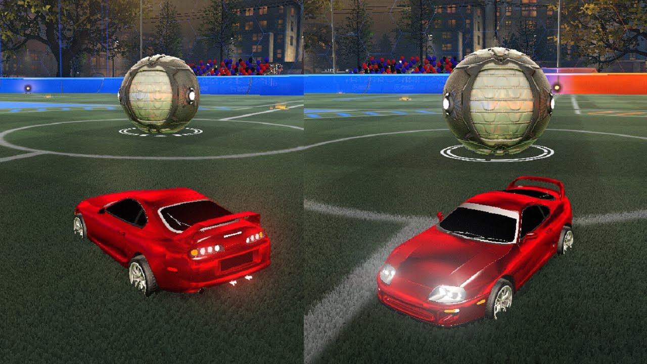 Toyota Supra in Rocket League!