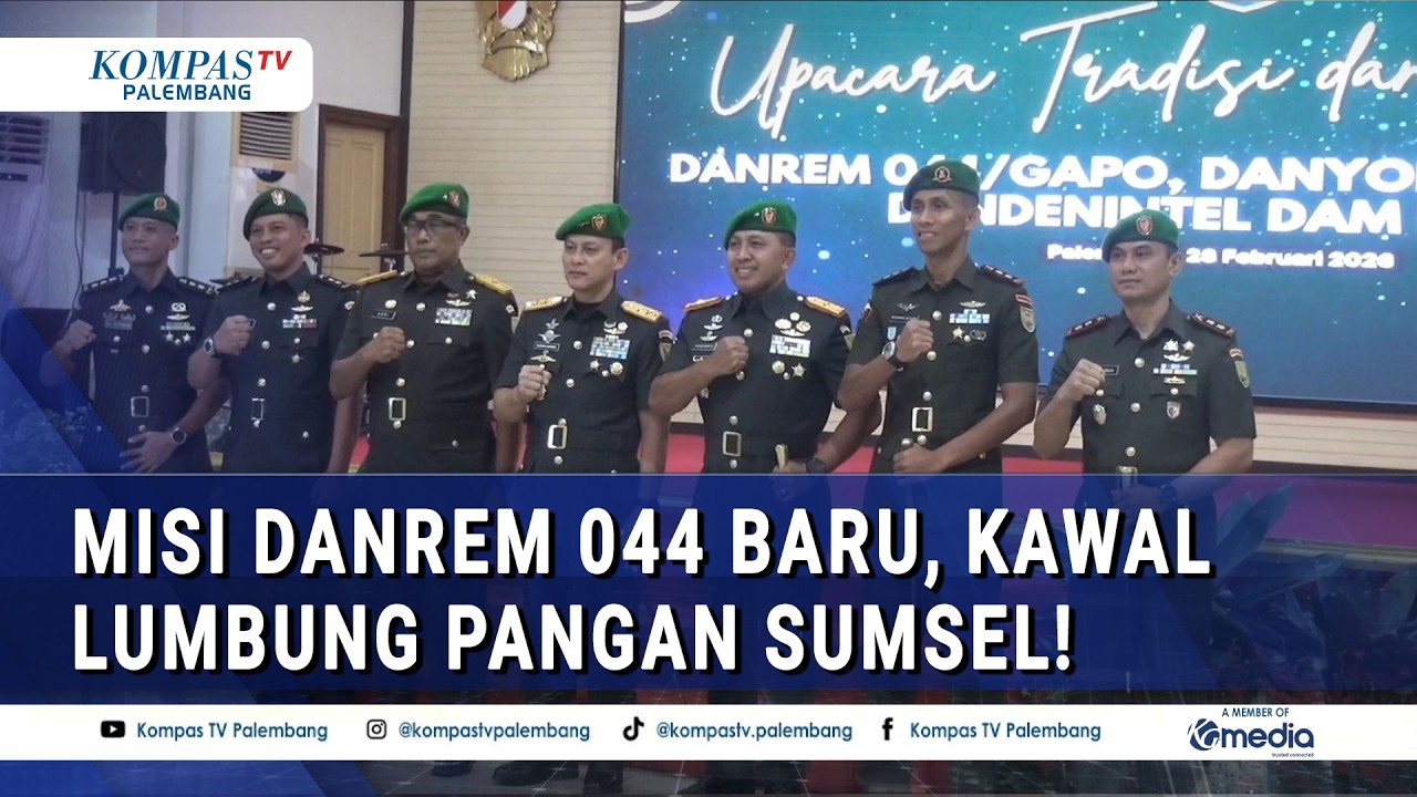 Perkuat Ketahanan Pangan, Brigjen TNI Khabib Mahfud Resmi Jabat Danrem 044/Gapo