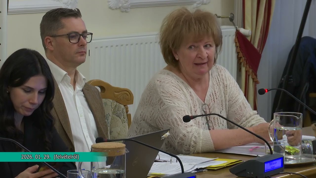 Szarvas Város Önkormányzatának képviselő - testüledti ülése  2026. 01. 29.