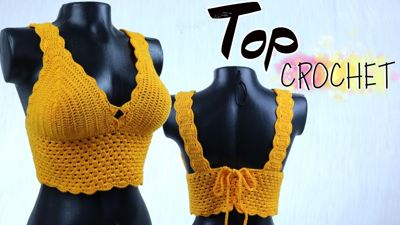 TOP CROCHET Clásico Ideal Para PRINCIPIANTES