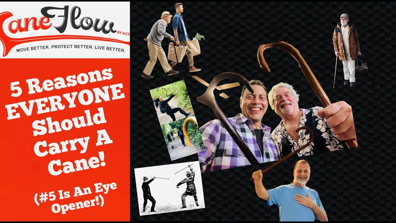 Cane Self Defense: 5 Reasons EVERYONE Should Carry A Cane!