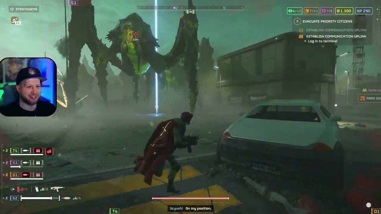 making sashimi with Bugs and Squids (helldivers 2 funny moments)