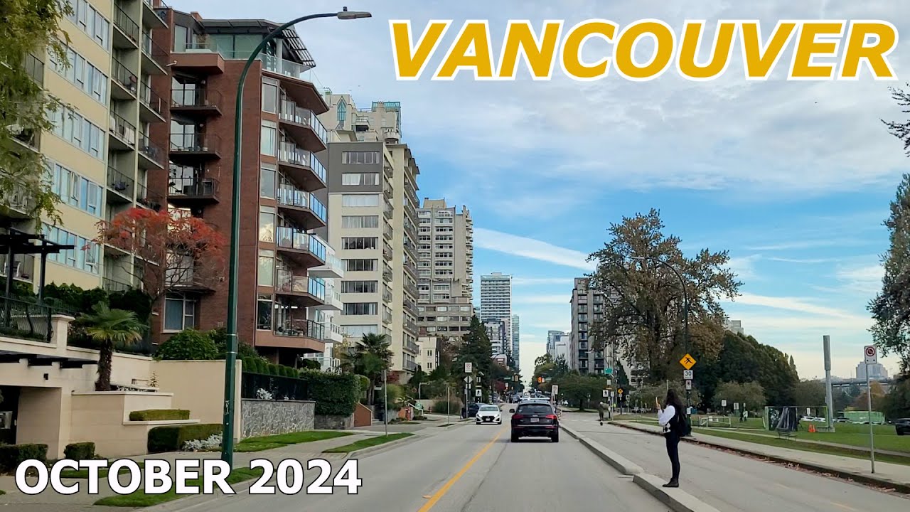 Vancouver's FALL FEELING FLAT - 4K City Driving Tour in October 2024 - Explore Vancouver Canada