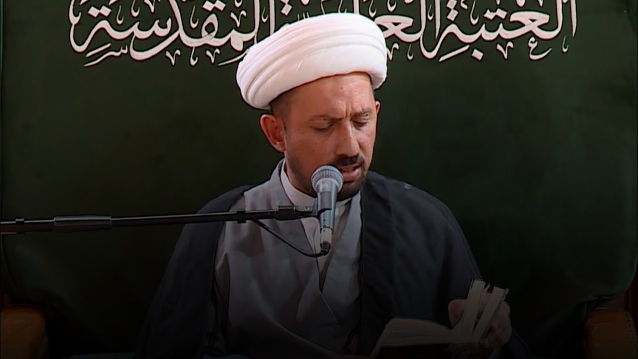 شبر معله || فمالي لا أبكي ولا أدري…