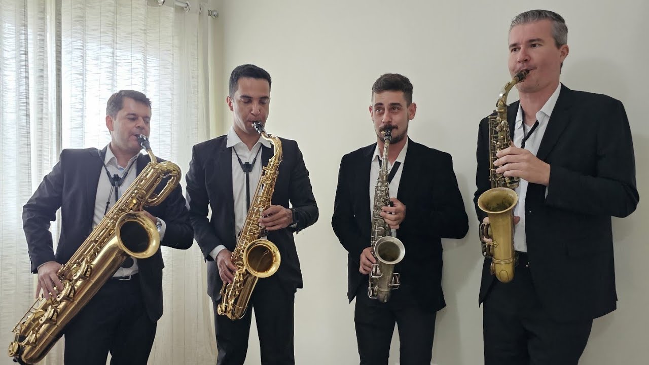 Quarteto de Saxofones Erudito LAS | Hymns on Sax - Vol. 7 | collab com 