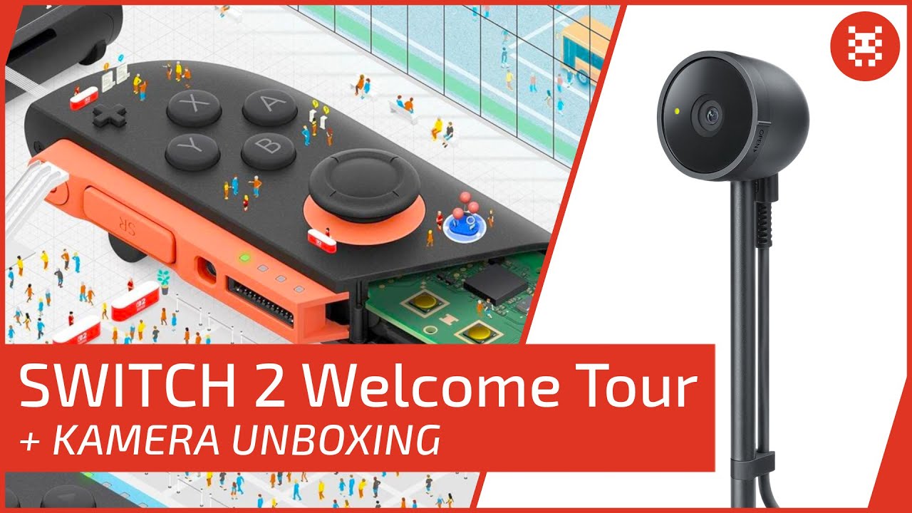 NINTENDO SWITCH 2: Welcome Tour + Kamera