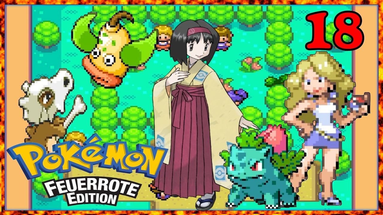 Knochen Power gegen Flower Power! 🔥#18 Pokémon Feuerrot
