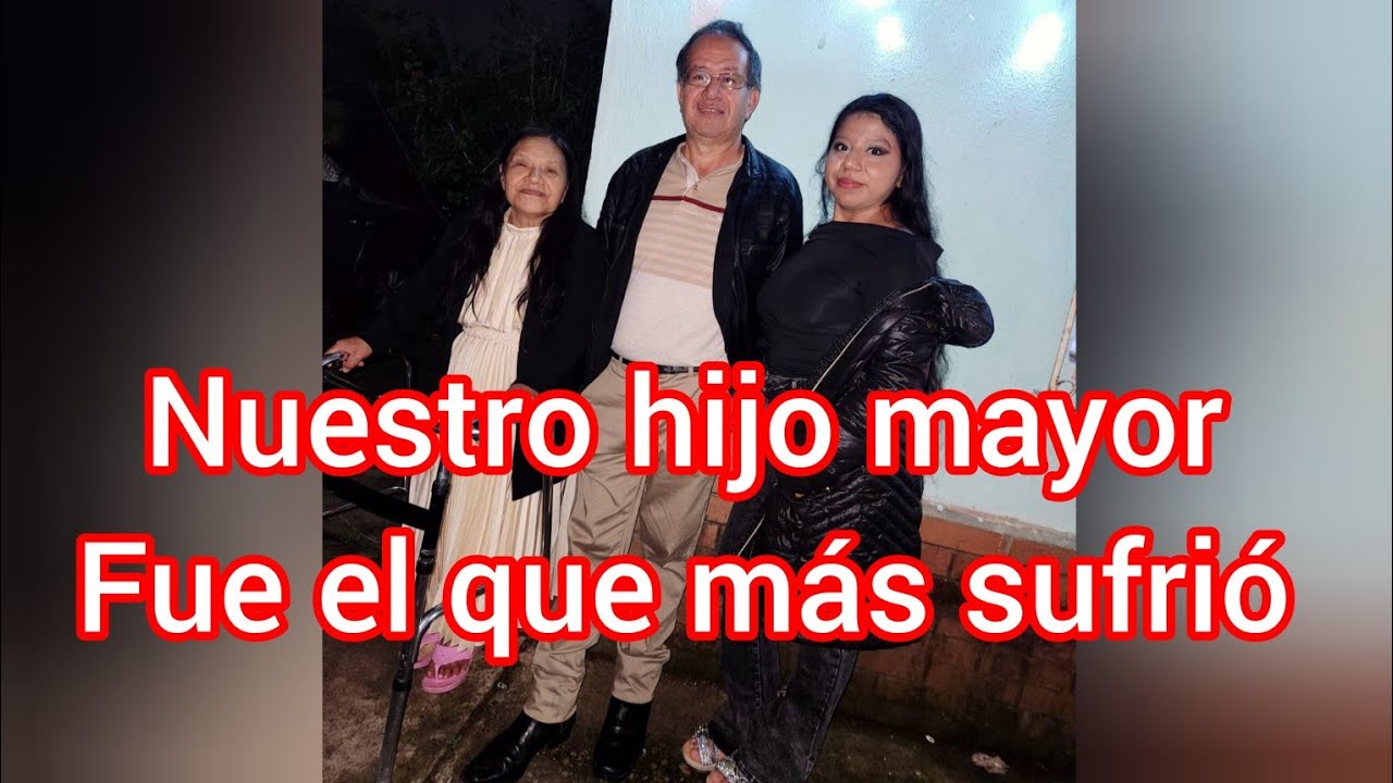 Miguel no tiene por qué decir que sufrió, si nuestro  hijo mayor nos enseño como ser padres 