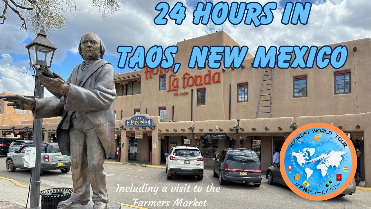 24 Hours in Taos, NM   4K La Fonda, Room Tour Taos Valley Lodge, Farmers Market, Orlando's, Brewery