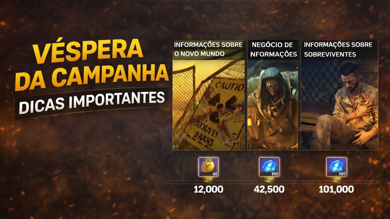Véspera da Campanha: Atualização e Novas Dicas | Last Fortress