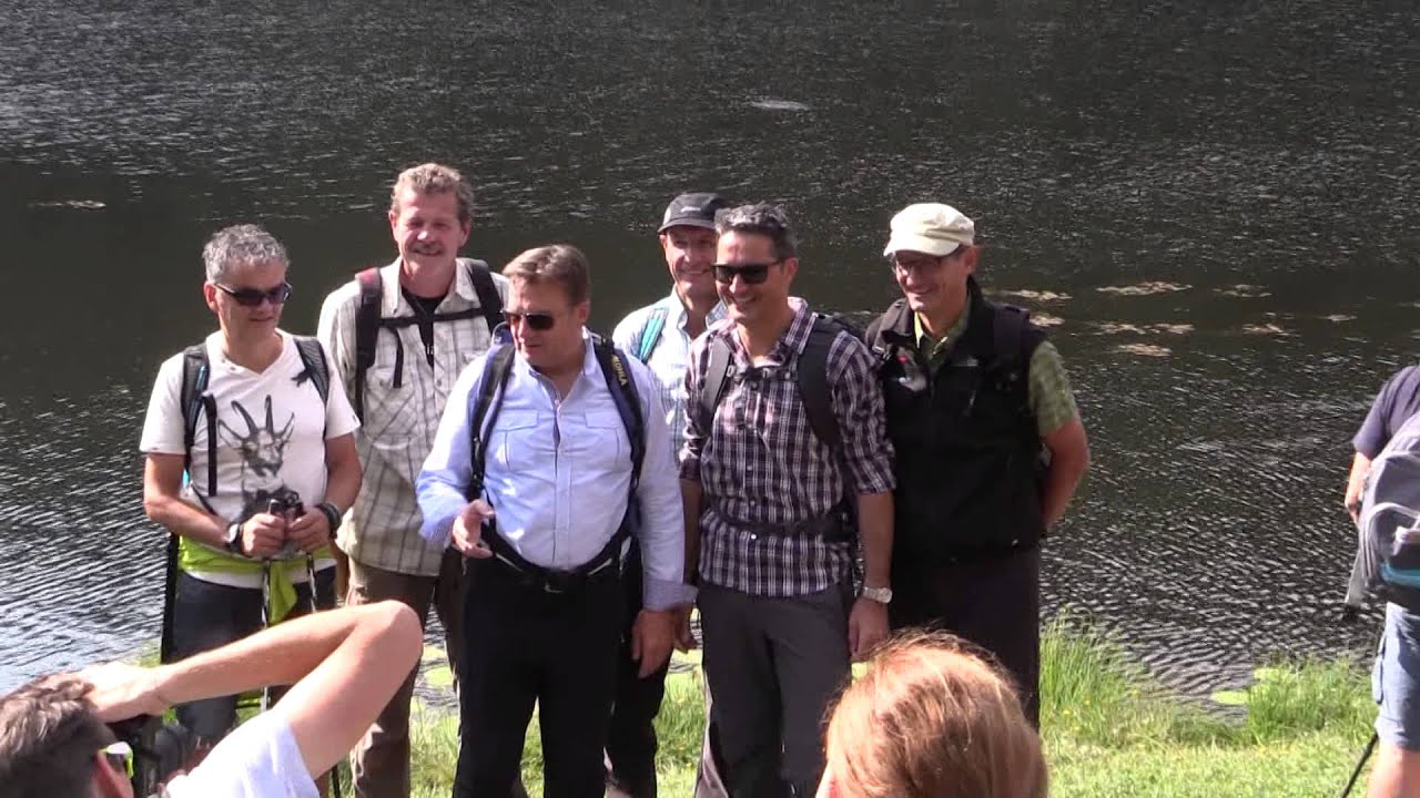 Wanderung der Europaregion Tirol Südtirol Trentino