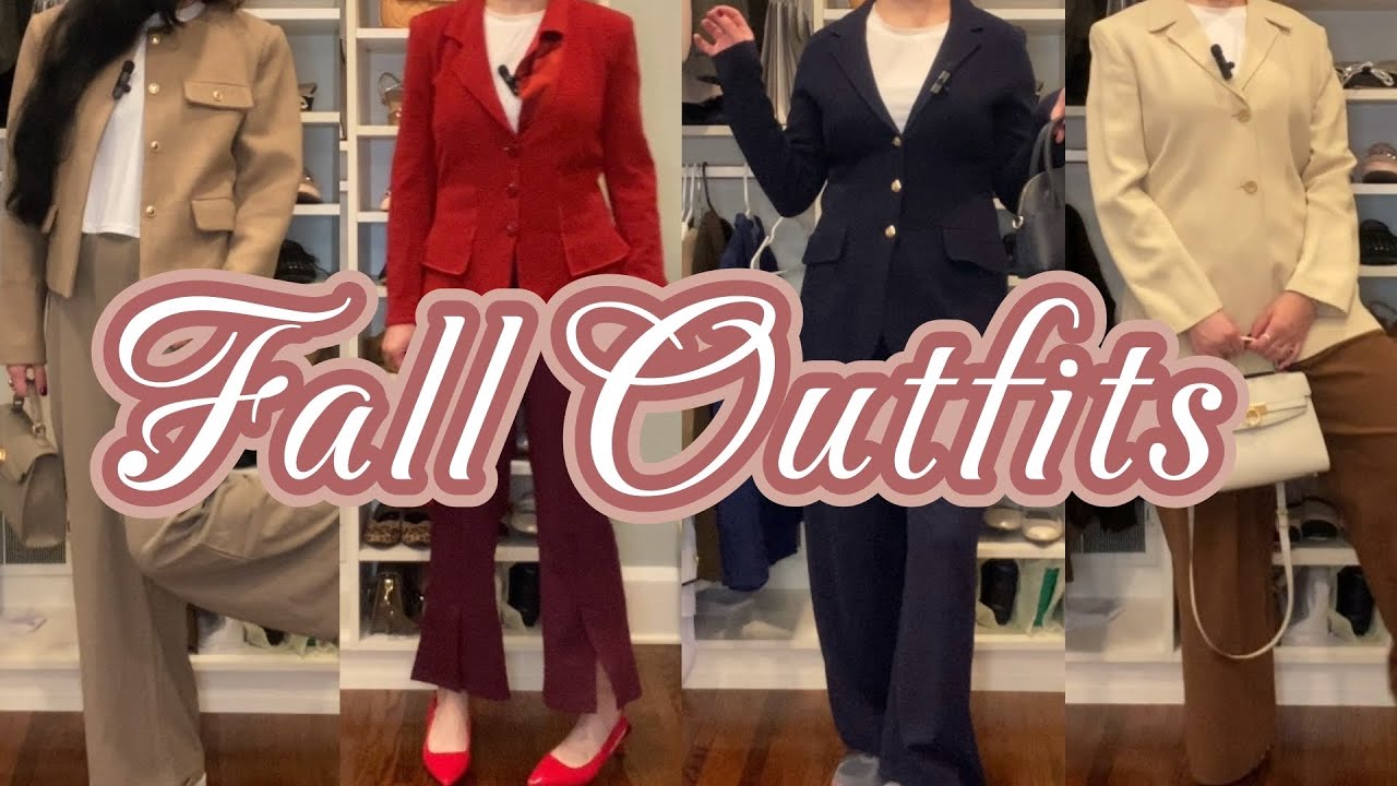 STYLING FALL OUTFITS USING MY FAVORITE FALL HANDBAGS | Fall Outfits 2025