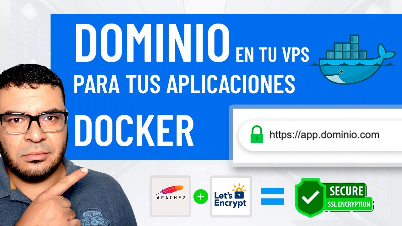 Cómo vincular un dominio a aplicaciones Docker en tu VPS paso a paso