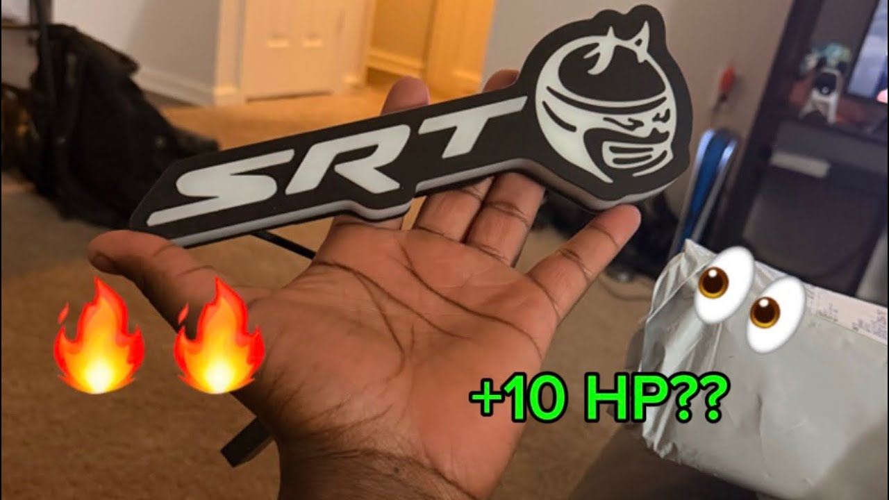 INSTALLING NEW SRT DEMON SCAT BADGE ON MY CHARGER / FEAT - @392Elii #like #comment #sub #mopar #srt