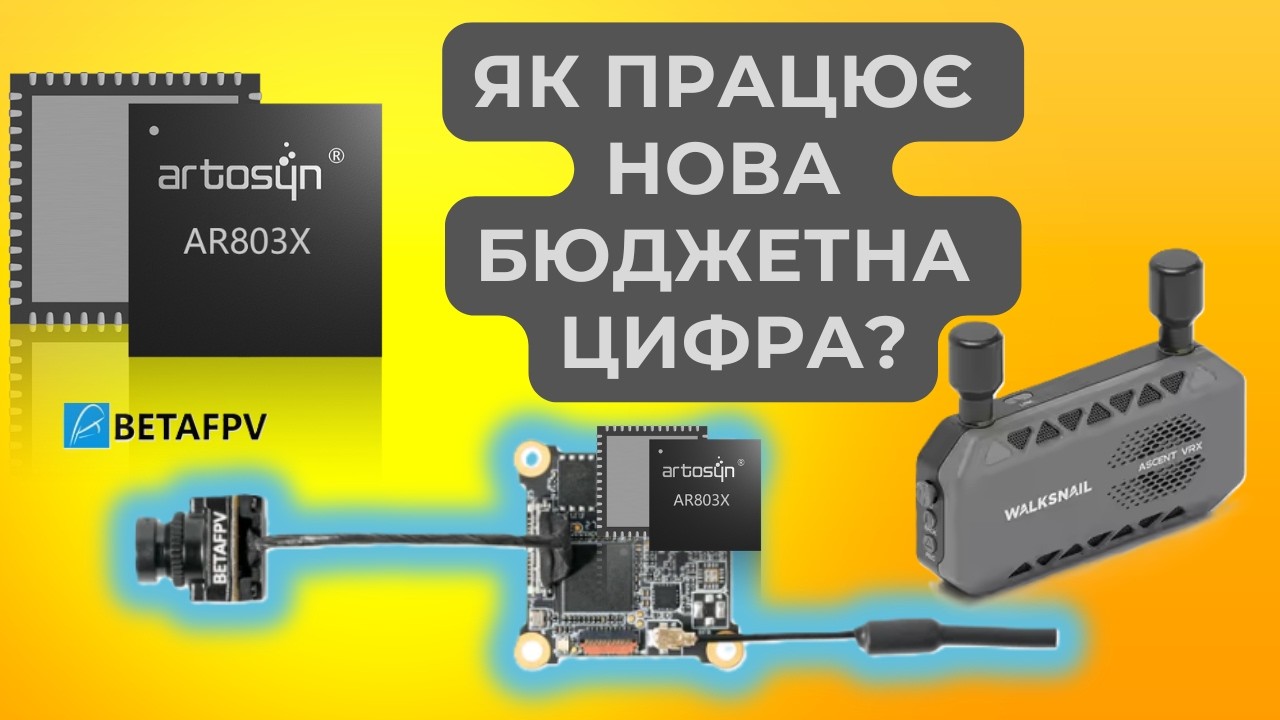 Цифра від Artosyn: конкуренція з аналогом чи з DJI?